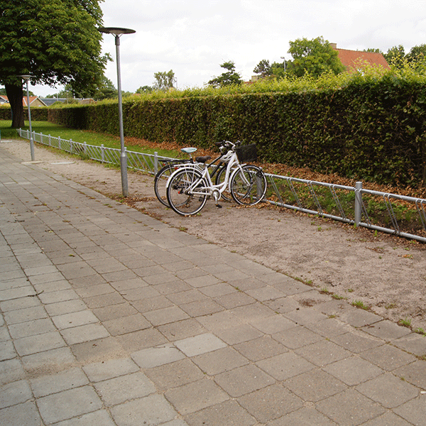 Horsens Gymnasium og HF med 686 cykelparkeringspladser
